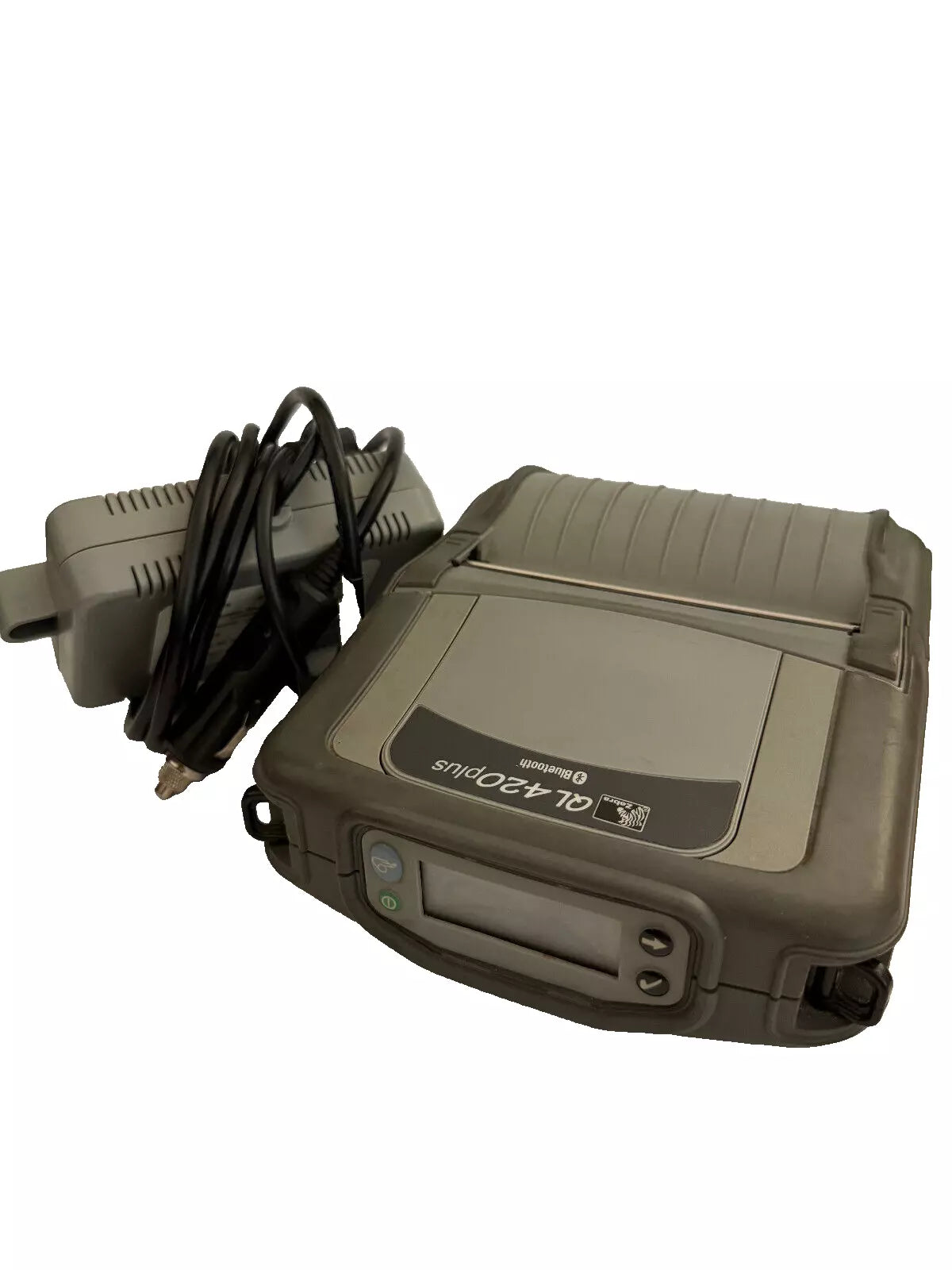 Zebra QL420plus Drucker Printer Q4D-LUBCE011-00 Ladegerät inkl. CC16614-G9 12V