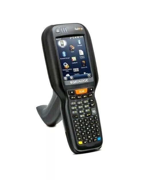 Datalogic Falcon X3+ Pistol grip 1D LR, BT, WLAN, 52-key Alpha Num Win CE 6.0