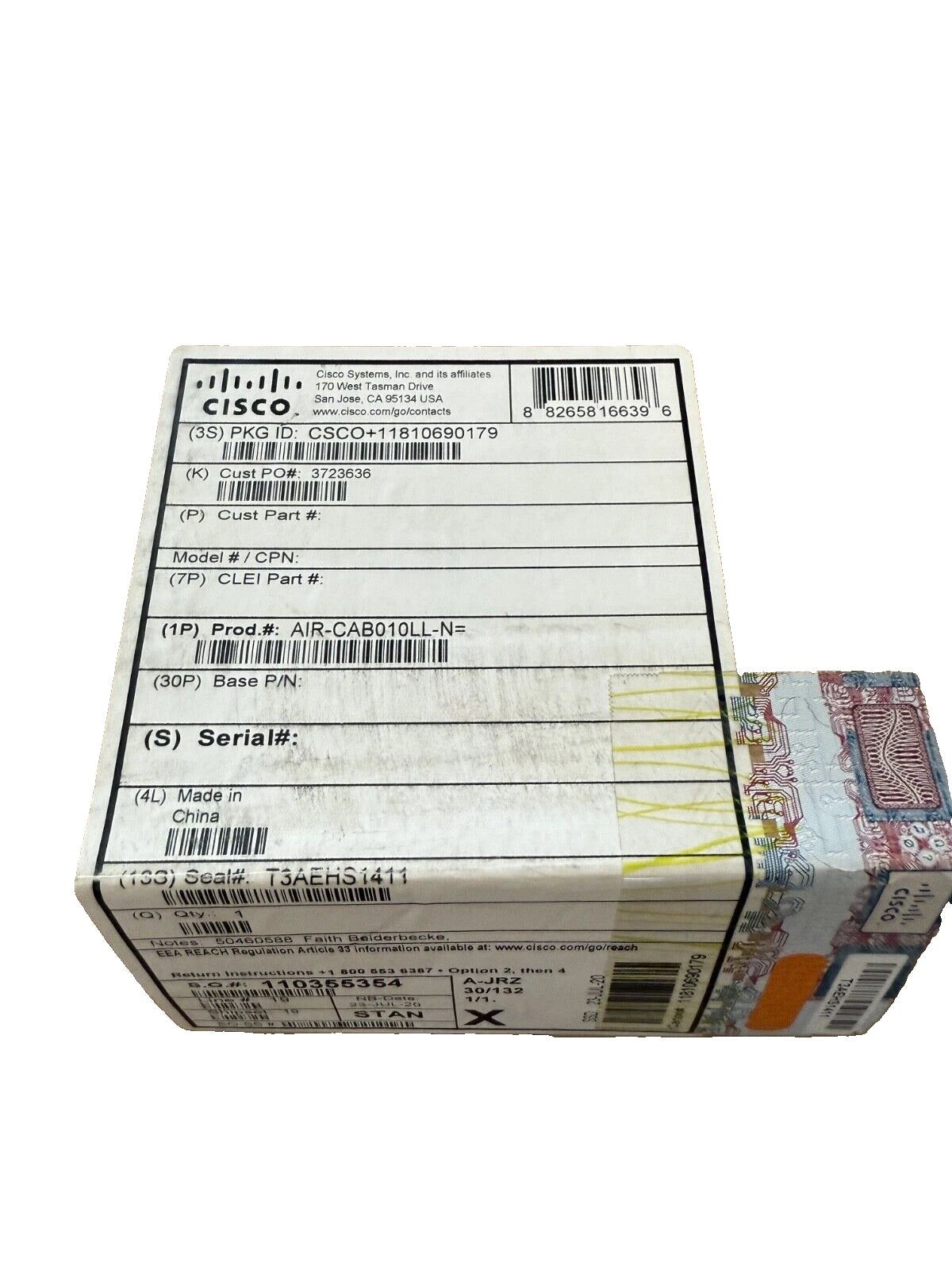 CISCO AIR-CAB-010LL-N= NEU OVP Low-Loss Interconnect Antenne Kabel